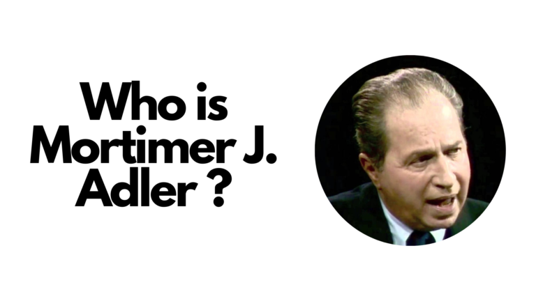 Who is Mortimer J. Adler ?